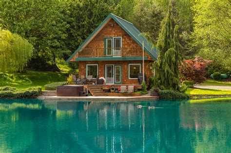 Escape the City and Stay in a Riverfront Cabin